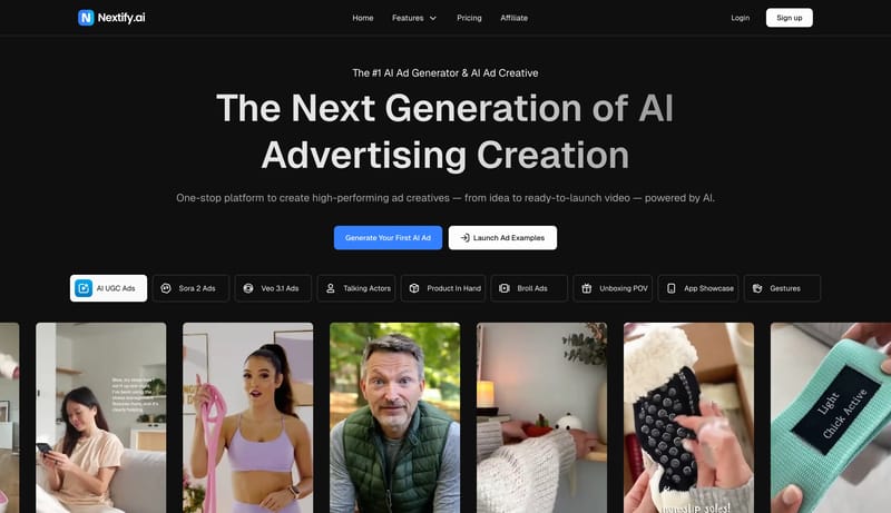 AI Ad Video Generator - Create Ad Creative & UGC Ads by AI