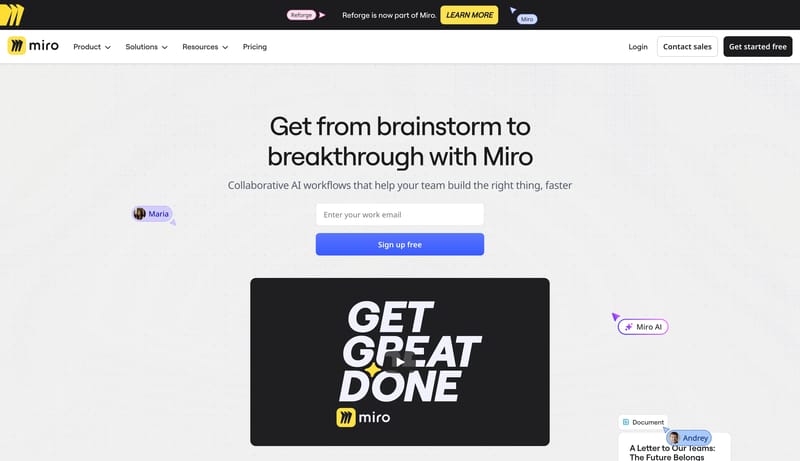 AI Innovation Workspace | Miro