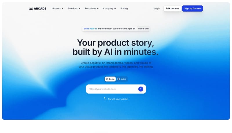 Arcade - Bring your product story to life in minutes