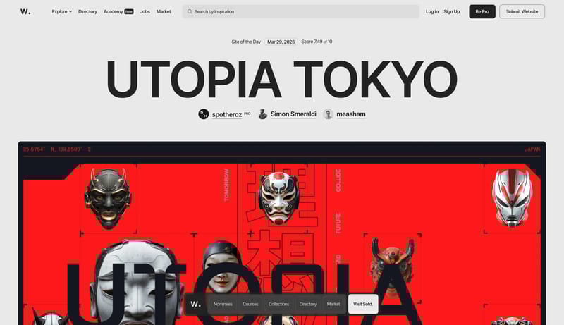 Awwwards - Website Awards - Best Web Design Trends