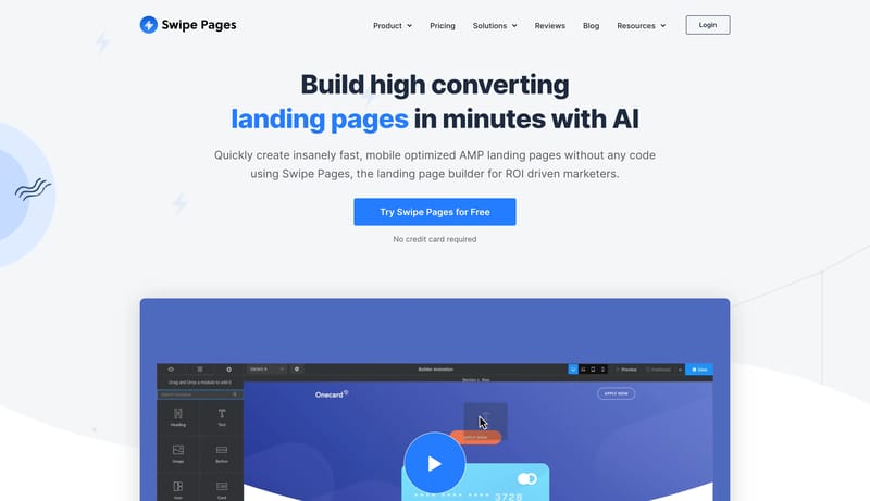 Best Landing Page Builder for Conversions - Swipe Pages