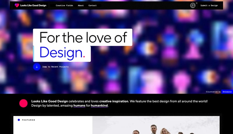 Creative Design Inspiration, Curated for You | Looks Like Good Design