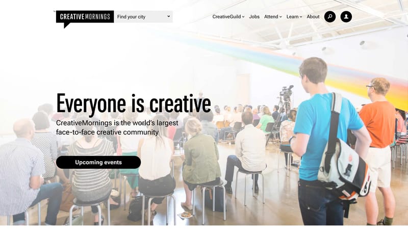 CreativeMornings | Breakfast lecture series for the creative community