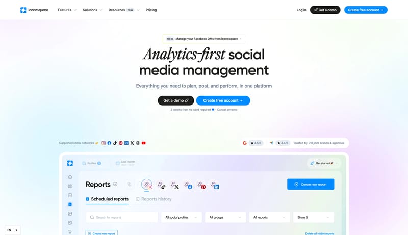 Iconosquare: Analytics-First Social Media Management Tool