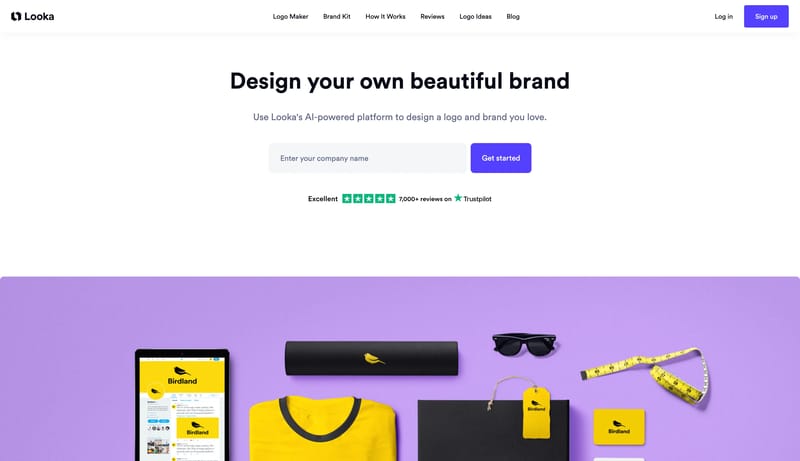 Logo Design & Brand Identity for Entrepreneurs | Looka