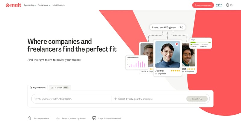 Malt | Freelancer Marketplace & Management Solution