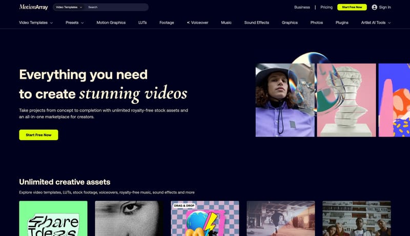 The All-in-One Video & Filmmakers Platform | Motion Array