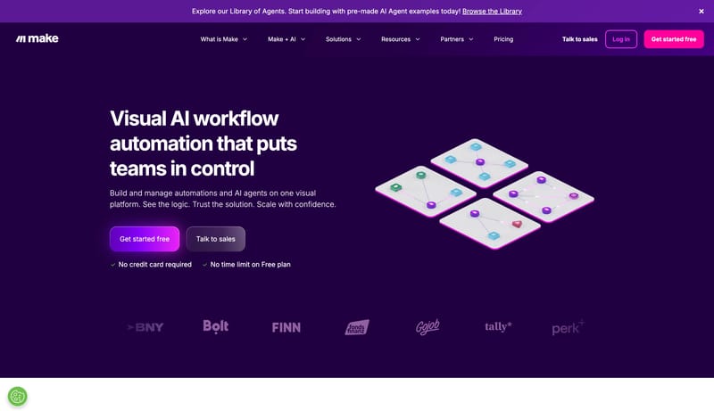 AI Workflow Automation Software & Tools | Make