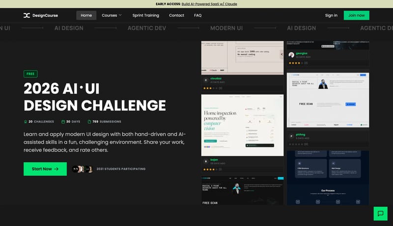 Learn UI/UX Design at DesignCourse
