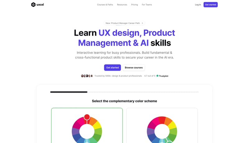 Learn UX Design, Product Management & AI Skills