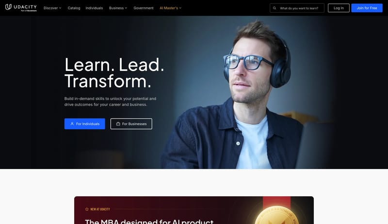 Learn the Latest Tech Skills; Advance Your Career | Udacity