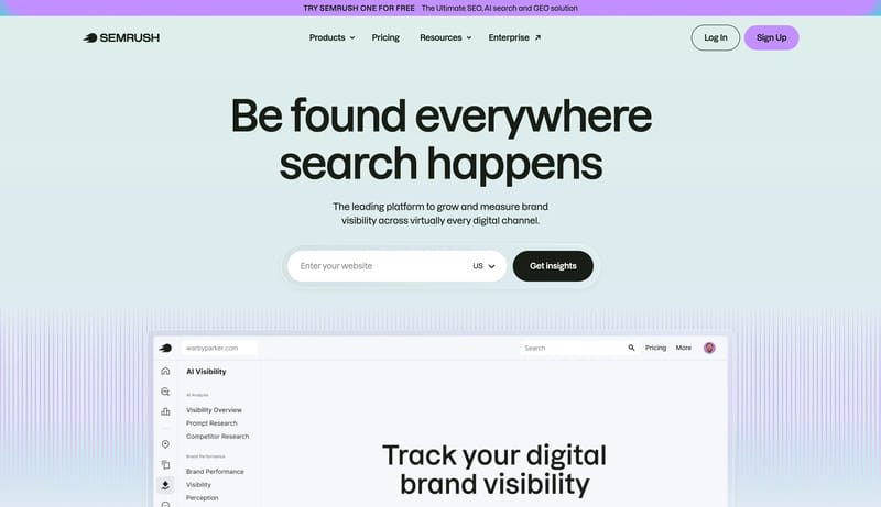 Semrush: Your Unfair Advantage for Growing Brand Visibility