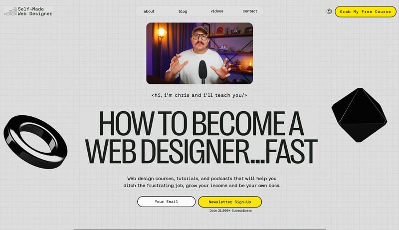 Self-Made Web Designer