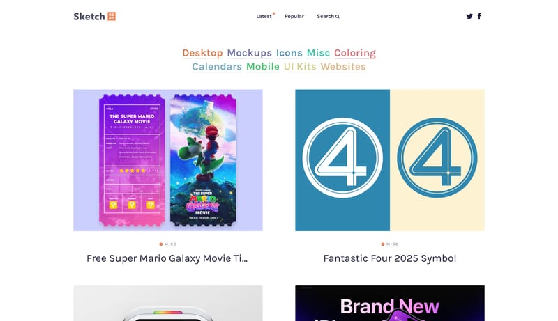 Sketch Repo - Free Sketch App Resources & Coloring Pages