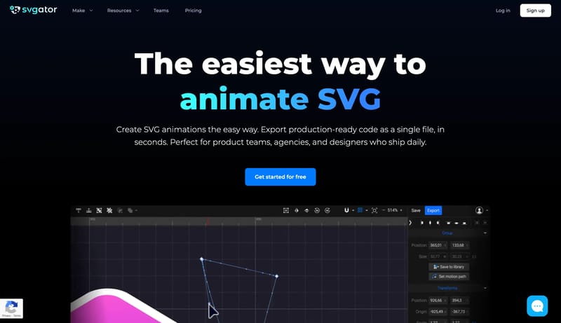 SVGator: Free Animation Maker Online