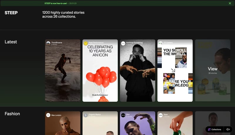 STEEP | Instagram Story Inspiration