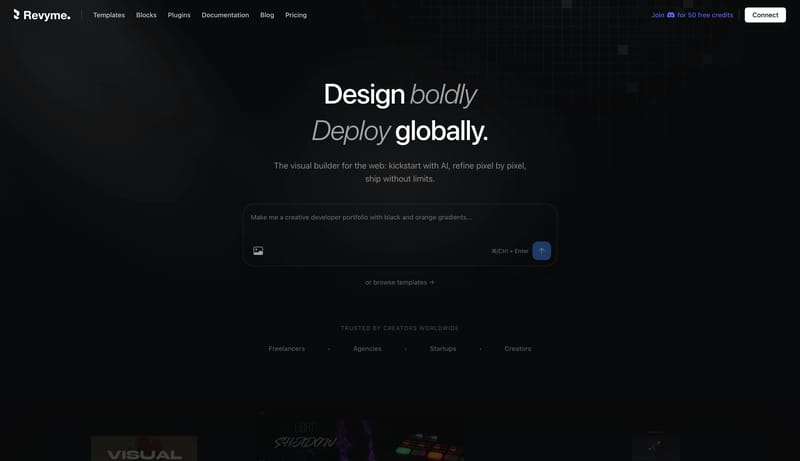 Revyme — Build stunning websites visually