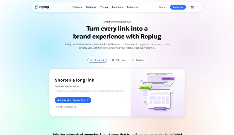 Replug - A complete link marketing platform