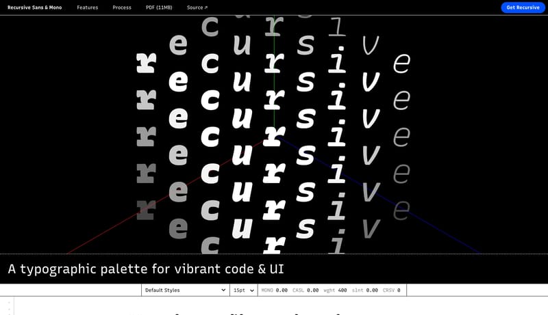 Recursive Sans & Mono