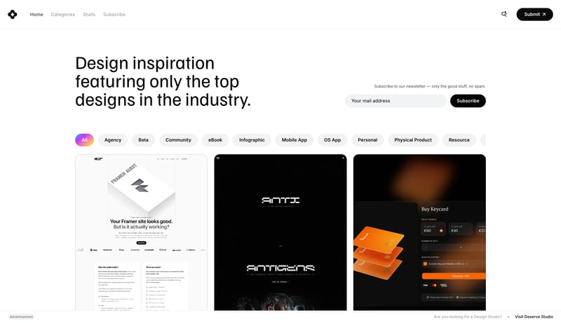 Pure — Landing Page Design Inspiration