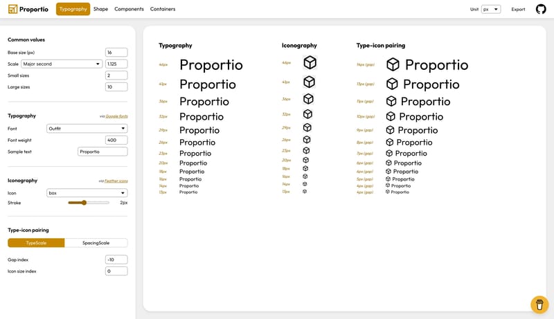 Proportio.app
