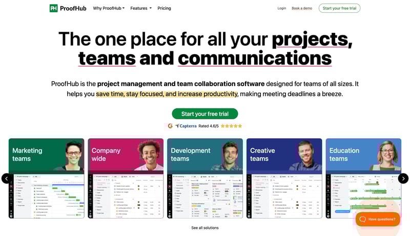 ProofHub: Project Management & Team Collaboration Software