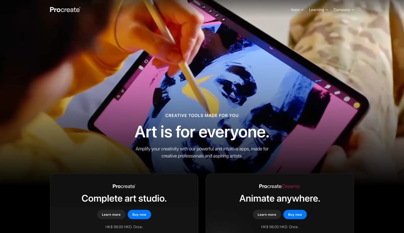 Procreate — Creative apps designed for iPad