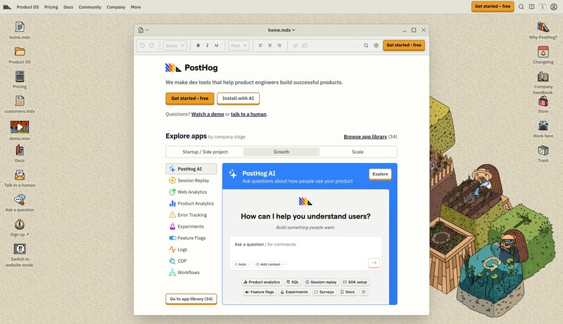 PostHog – We make dev tools for product engineers