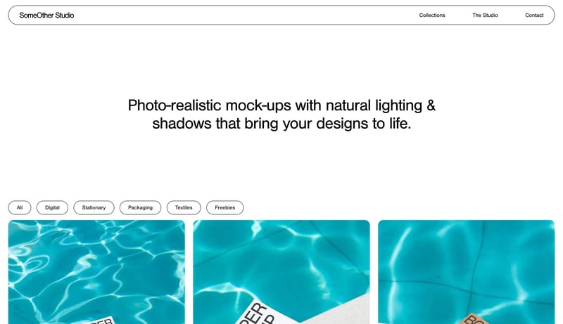 SomeOther Studio | Photo-Realistic Mock-ups