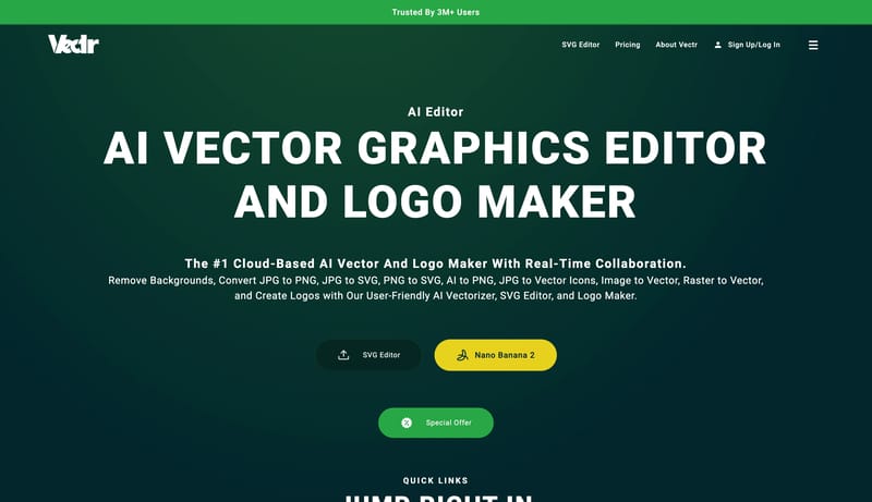 Vectr - AI Vector Graphics Editor and Logo Maker | Background Remover & SVG Converter