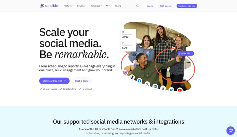 Sendible: Social Media Management Software