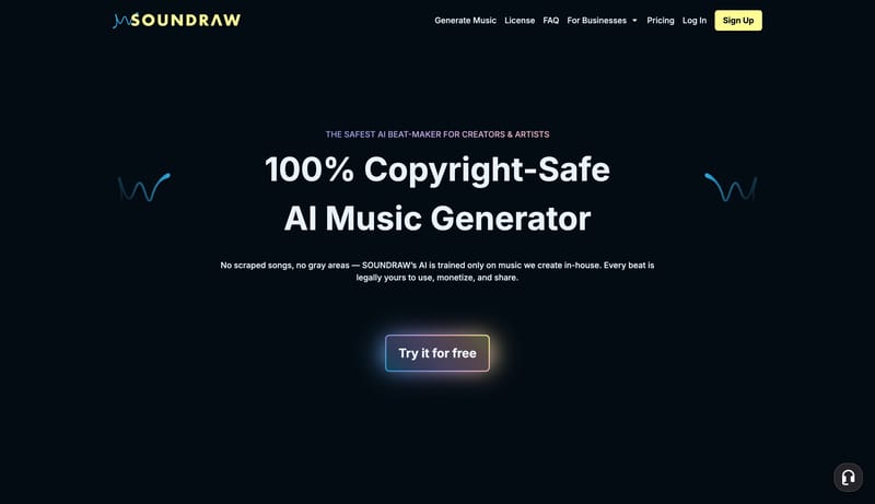 SOUNDRAW | AI Music Generator – Royalty Free Beats