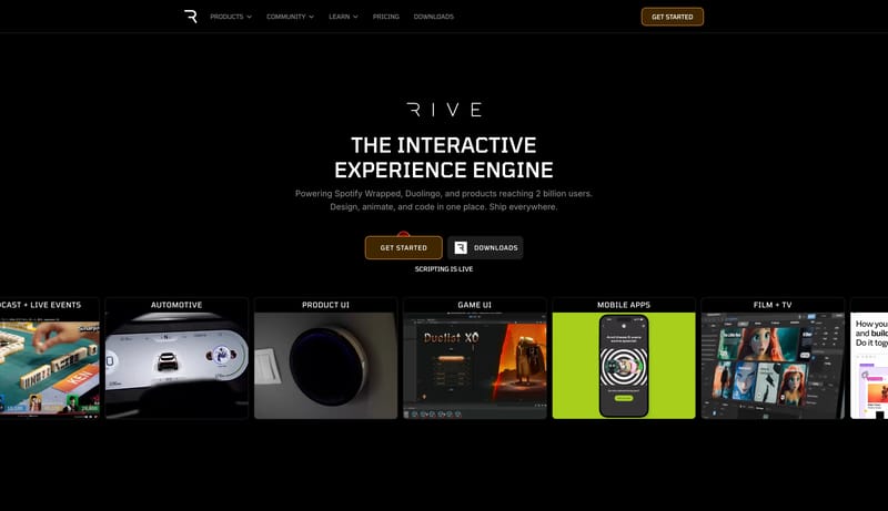 Rive — the interactive experience engine
