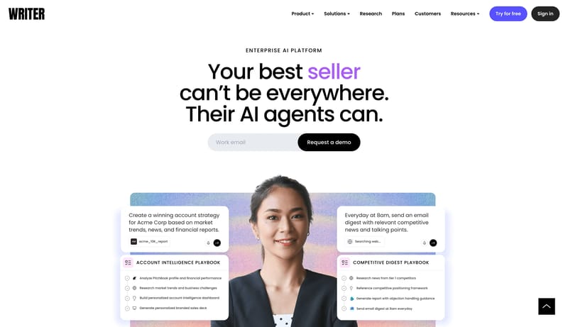 WRITER - The enterprise AI platform for agentic work