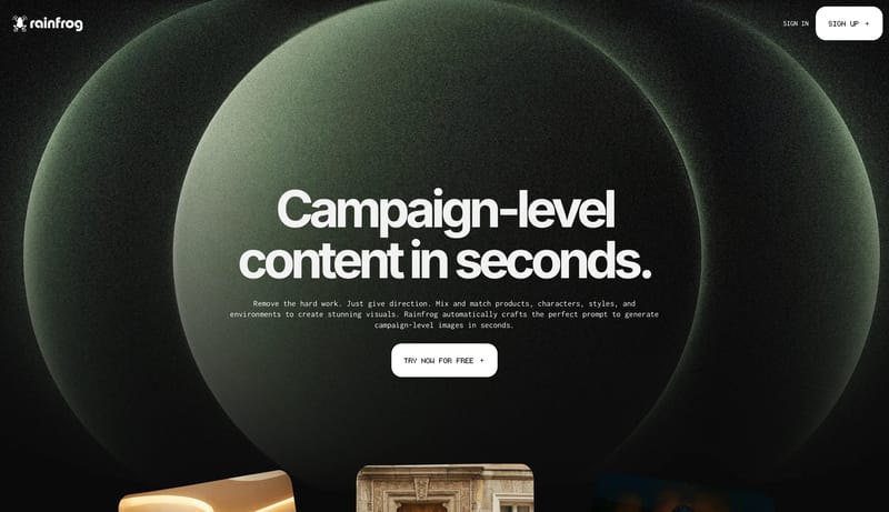 Rainfrog | Campaign-level content in seconds