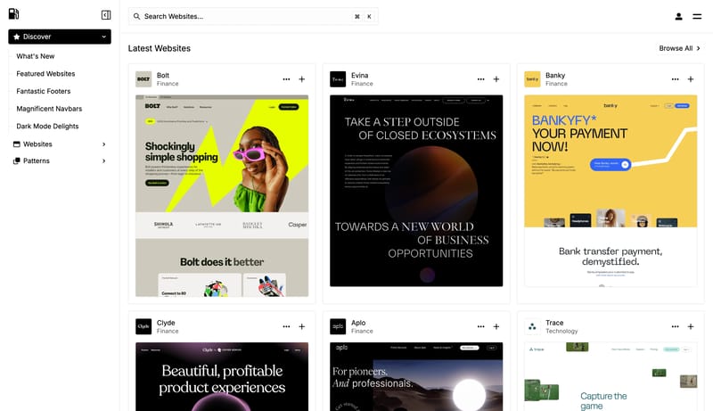 Web Design Research Tool | Designfuell