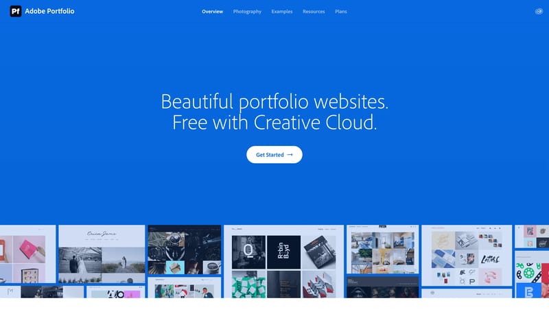Adobe Portfolio | Build your own personalized website