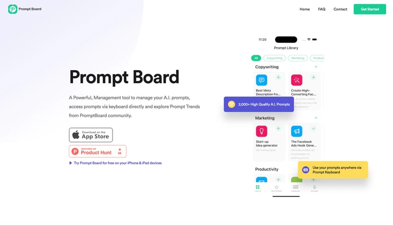 Prompt Board - The Best Prompt Management Tool