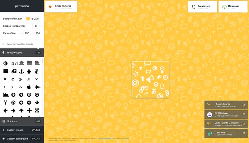 Seamless Pattern Maker - Create Unique Backgrounds For Free