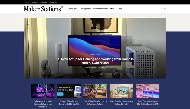 Desk Setups & Workspaces — Ideas, Inspiration & Productivity Tips