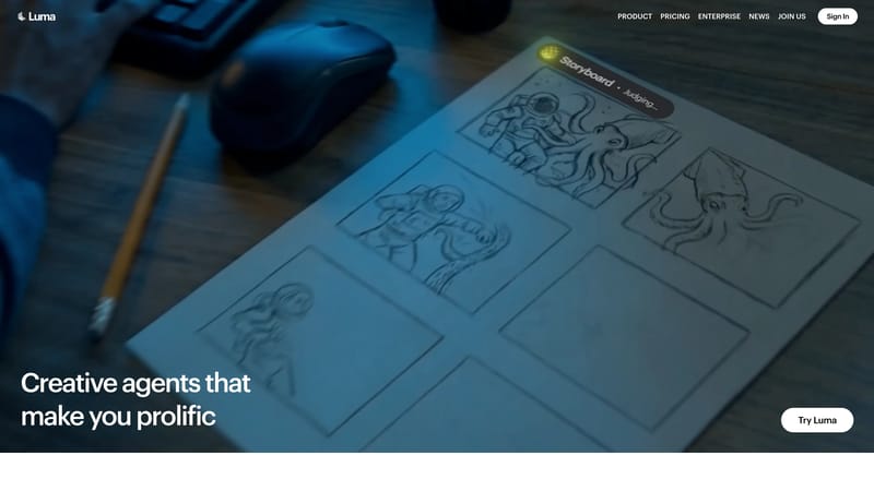 Luma | AI Agents for Creative Work