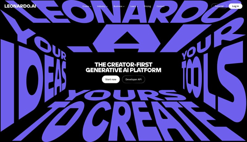 Leonardo.Ai - Generative AI Platform for Images, Art & Video