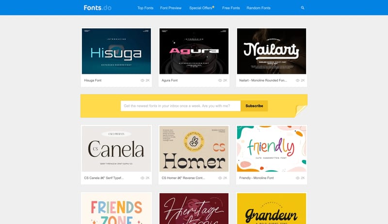 Premium Fonts Download