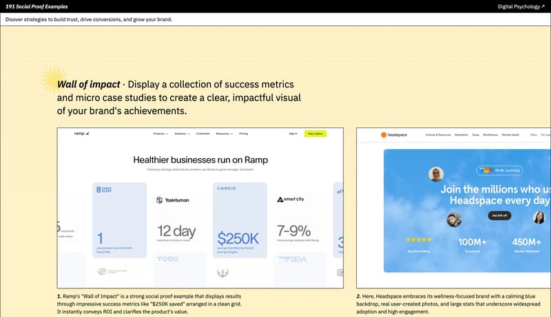 191 Social Proof Examples