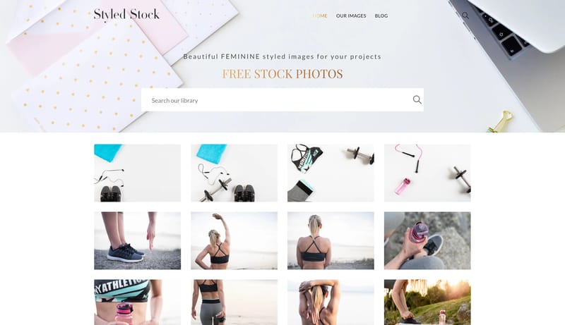 FREE STOCK PHOTOS - Feminine Styled Stock Photos