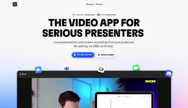 Boom for Mac: Present & Record Like a Pro