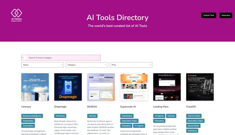 AI Tools Directory