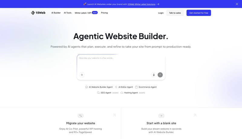 Launch and Grow Your Business Online with 10Web