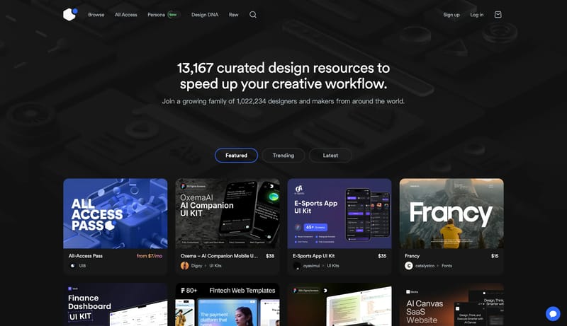 UI8 | The Ultimate Marketplace for Designers