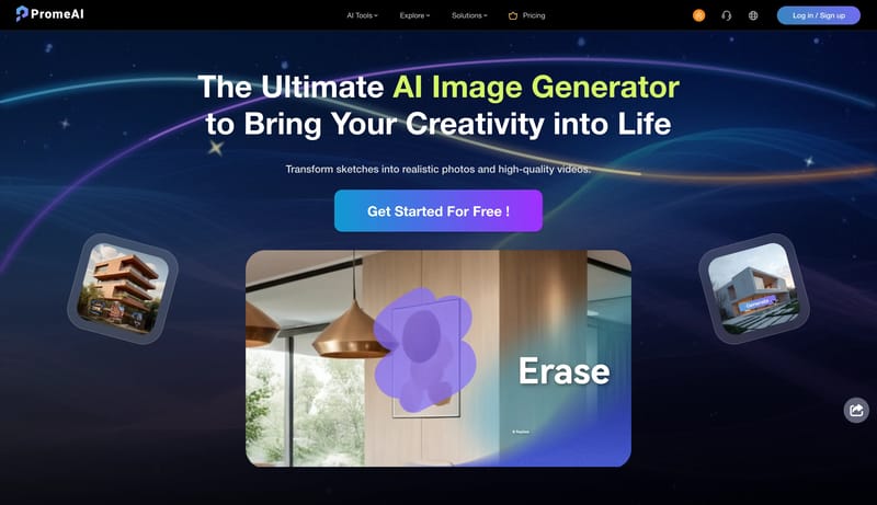 PromeAI: Free AI Image Generator & Editor